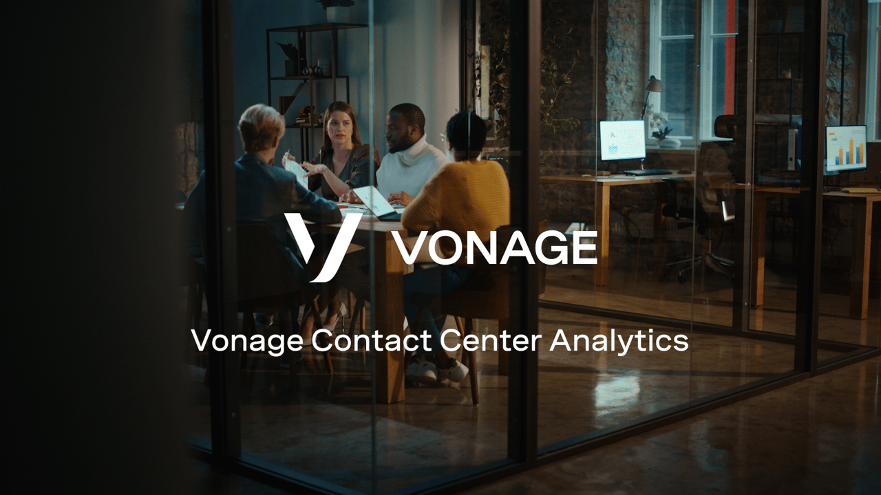 Otimize a experiência do cliente com as análises do Vonage Contact Center Vonage Contact Center Analytics