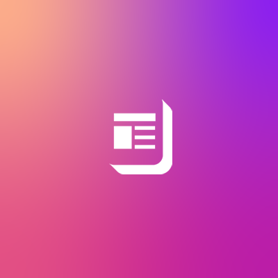 Perspectives Interrupter Pictogram of news article